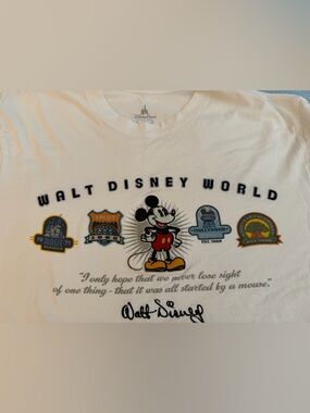 Walt Disney World Mickey Mouse park icons